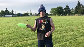 Disc Golf Throw a Mile Challenge at 14!  In 10 throws?!?  *Unbelievable*