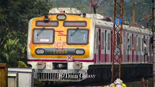 The bardhaman local train entered the stations nicely | local train | icf media local train