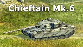 Chieftain Mk.6 - 4 Kills • 7,6K DMG • WoT Blitz
