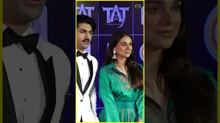 Aditi Rao Hydari Looks Disinterested While Posing With Taha Shah Badussha | Taj: Divided By Blood