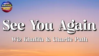 🎵 Wiz Khalifa - See You Again ft. Charlie Puth || Adele, Morgan Wallen, The Weeknd (Lyrics)