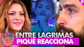 Esta fue la reacción de Piqué al escuchar la canción de Milán. Hijo de Shakira Humilla a Pique.