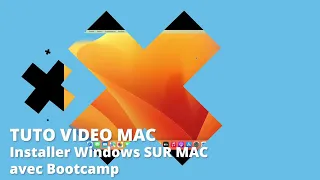 installer windows avec bootcamp sur mac