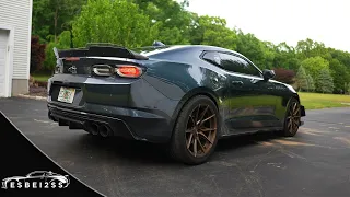 Camaro SS - BTR Stage 2 Cam Cold Start + Idle (Straight Piped)