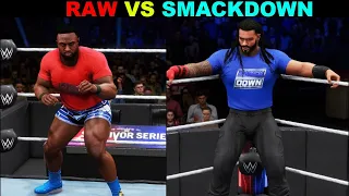 WWE 2K20 'SMACKDOWN VS RAW' Gameplay Before The Draft 2021 ||