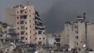 Syria's Civil War: Amateur video of attack on Homs in Syria