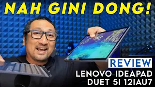 "Tablet" Windows Elegan utk Multitasking & Content Creation: Review Lenovo IdeaPad Duet 5i 12IAU7