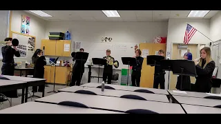 Overture for Brass by Fred L. Frank, played by the Penn Cove Brass at SJMEA Solo & Ensemble Contest