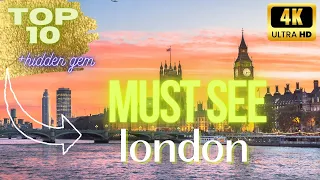 London Travel Guide: Top 10 Must See Sites & Hidden Gem Revealed! | Explore England 2024 Vacation