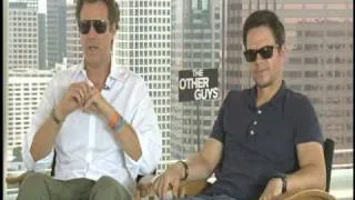 THE OTHER GUYS Interviews with Will Ferrell, Mark Whalberg and Eva Mendes