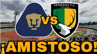 ✅🔥PUMAS VS VENADOS AMISTOSO | LLEGARÍA A PUMAS | REFUERZOS PUMAS 2024