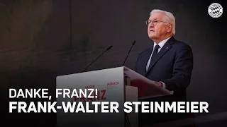 Bundespräsident Frank-Walter Steinmeiers Rede zu Franz Beckenbauer