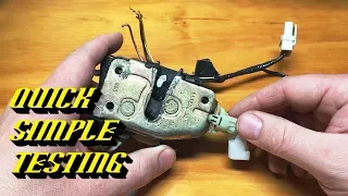 Ford Quick Tips #76: Door Ajar Switch Testing and Replacement