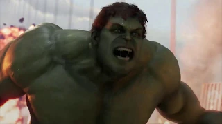 Marvel's Avengers - Gameplay Footage - PS4  Iron Man, Black Widow, Thor, Captain America HD