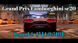 Asphalt 9 | Grand Prix Lamborghini sc20 |  Round 4 | 1* [ 1.08.519 ]