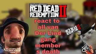 red dead redemption 2 react to all gang members death/part 5/??/rq