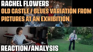 "Old Castle & Blues Variation from Pictures at an Exhibition" (Cover) by Rachel Flowers, Reaction