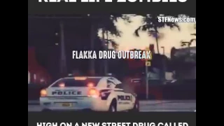 REAL LIFE ZOMBIES | High on a new street drug called Flakka. TRULY FRIGHTENING!!