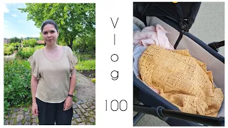 Vlog 100 Три готовые работы || Три текущих процесса || Ближайшие планы на вязание