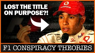 The CONSPIRACY behind Hamilton’s strange 2007 F1 title loss