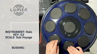 Lumen Handpan - Halo Sub Voyage – Busk