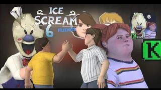 Ice Scream 6|Gameplay and Menu part 2|Ice Scream 6 FanMade by Vlad OVS