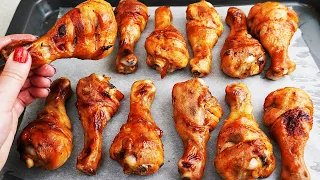 My husband asks to cook this dinner 3 times a week! Tasty chicken legs and wings recipe