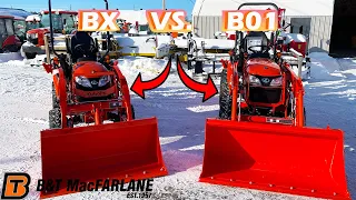 WHEN Should You Size Up Your Tractor? | Kubota BX vs. B01
