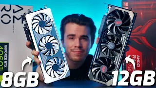 The Best $400 Graphics Card? - RTX 4060 Ti vs RX 6750 XT