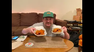 Hot and Honey Mustard Traditional Wings from Chick'n Headz - Johnny Clyde Eats