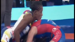 PWL 3 Day 5: Vanesa Kaladzinskaya Vs Odunayo Adekuoroye at Pro Wrestling League season 3