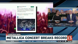 Metallica breaks record