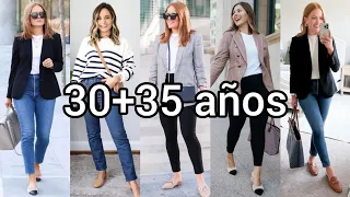 OUTFITS PARA MUJER DE 30+35 AÑOS " MODA IDEAS