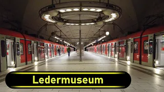 S-Bahn Station Ledermuseum - Offenbach 🇩🇪 (S-Bahn Rhein-Main) - Walkthrough 🚶