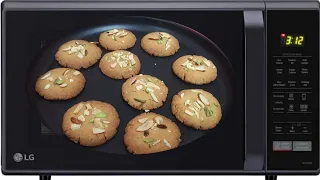 How to make atta biscuits in microwave with Convection mode | home made atta  biscuits recipe