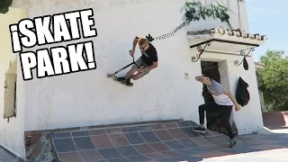 ENCONTRAMOS UN SKATEPARK en una CASA ABANDONADA!!