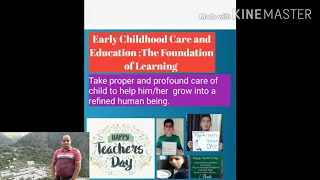 Early Childhood Care and Education