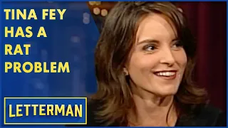 Tina Fey Has A Rat Problem | Letterman