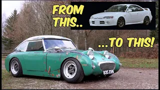 The Ultimate JDM Powered Sprite - Driving The Craziest, Most Incredible Austin Healey Ever