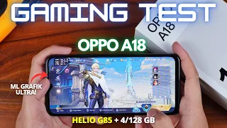 BISA GAMING? GAMING TEST Oppo A18 Indonesia, Entry level Oppo SEKARANG POWERFUL?!