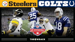 Big Ben SHOCKS Peyton in Insane Fashion! (Steelers vs. Colts 2005 AFC Divisional Round)