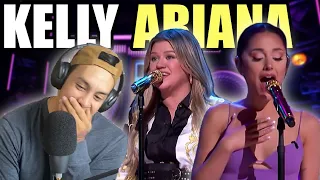 Kelly Clarkson and Ariana Grande absolutely DESTROYED Mixed Tape Melody on Jimmy Fallon