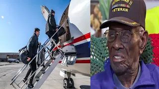 Old black Veteran are Denied Entry On Airplane Then This Happens!