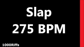 Slap Metronome : 275 BPM : Beats Per Minute