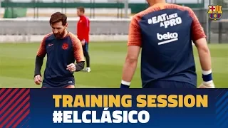 BARÇA - MADRID | Second training session ahead of El Clásico