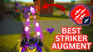 BEST STRIKER AUGMENT? Tanki Online Striker Cyclone Montage (OP)