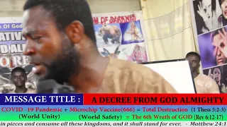 A Decree from God Almighty Part 2(B)