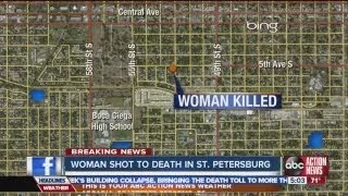 Woman shot dead at St. Pete home