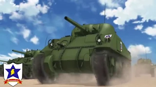 Girls und panzer der film ost Gakuentoiro desu