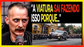 "OS POLÍCIA DA ROTA SÃO TUDO UNS IDIOTA..."